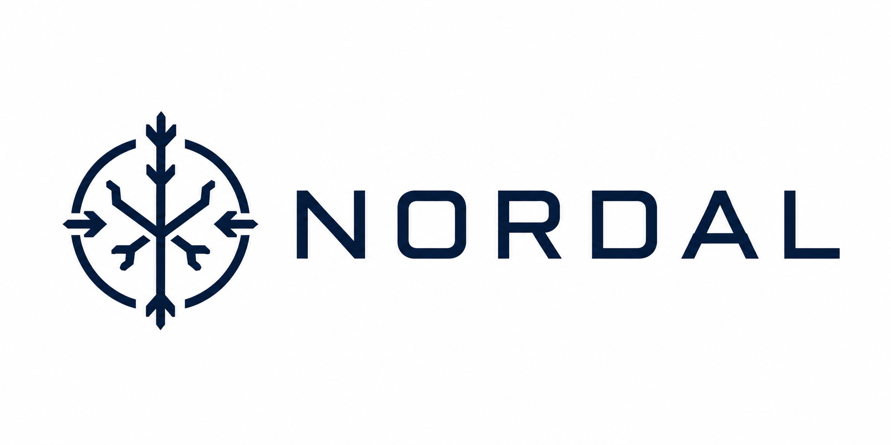 Nordal logo lockup